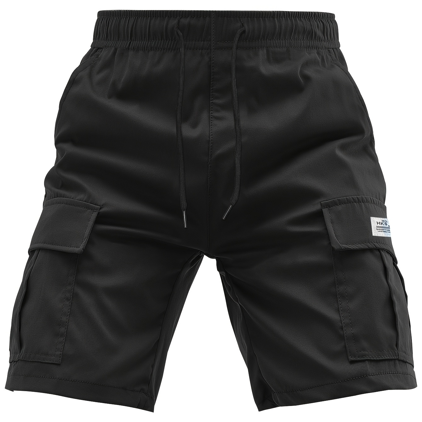 

Chic Cargo Shorts, Men's Casual Cargo Shorts For Summer Outdoor Activities, Bermuda Shorts