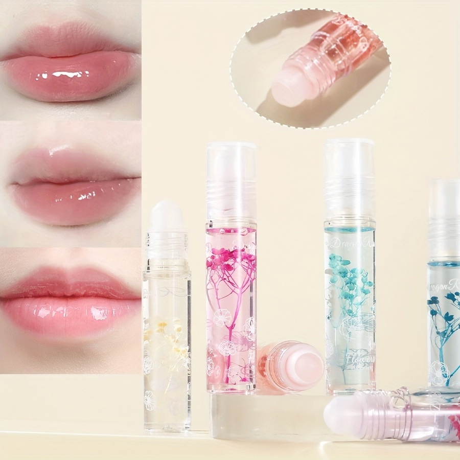 Long-lasting Moisturizing Lip Oil Lip Gloss With Fruit Flavor And