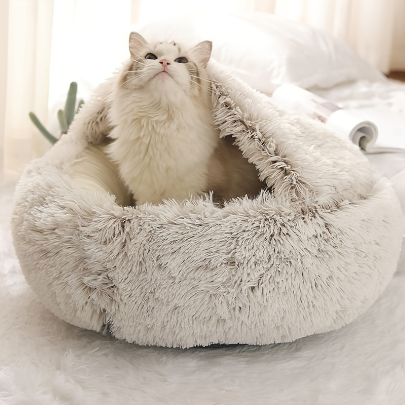  BCOATH Straw Nest Pet Beds for Small Dogs Cat Bed