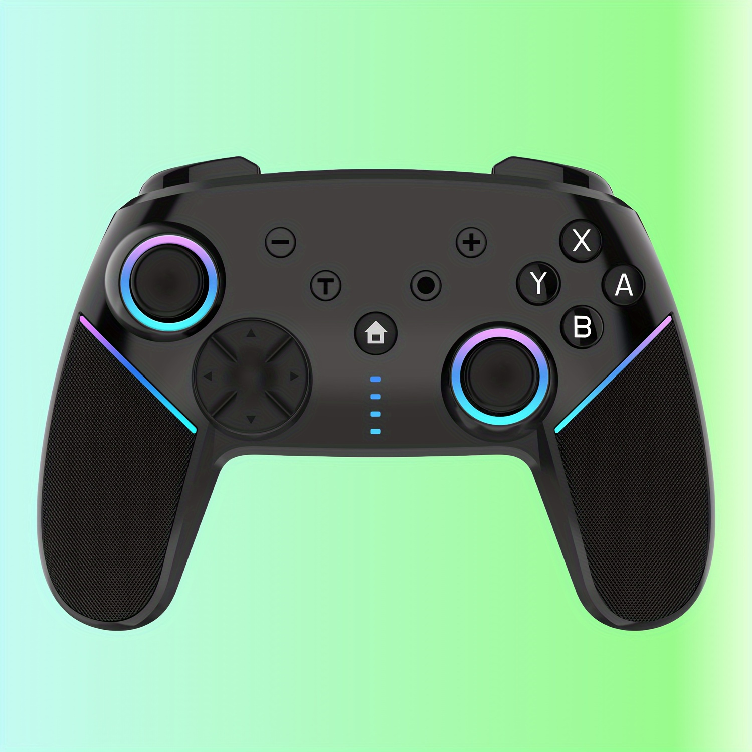 

Versatile Wireless Controller With 6-axis Gyro, Rgb Lighting - Compatible With Switch/switch Lite/oled, Ios, Android & Pc