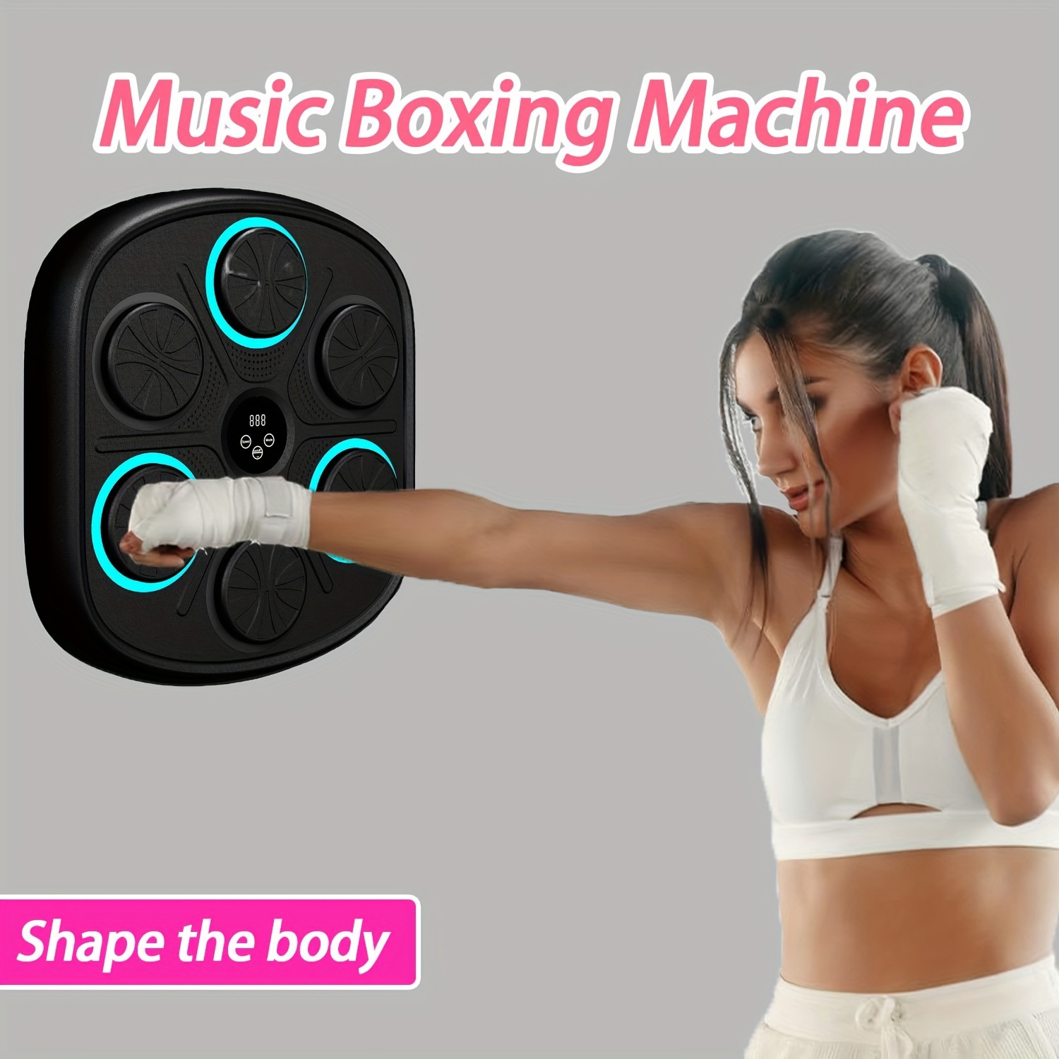 Smart Music Boxing Machine Small Delicate Boxing Training - Temu
