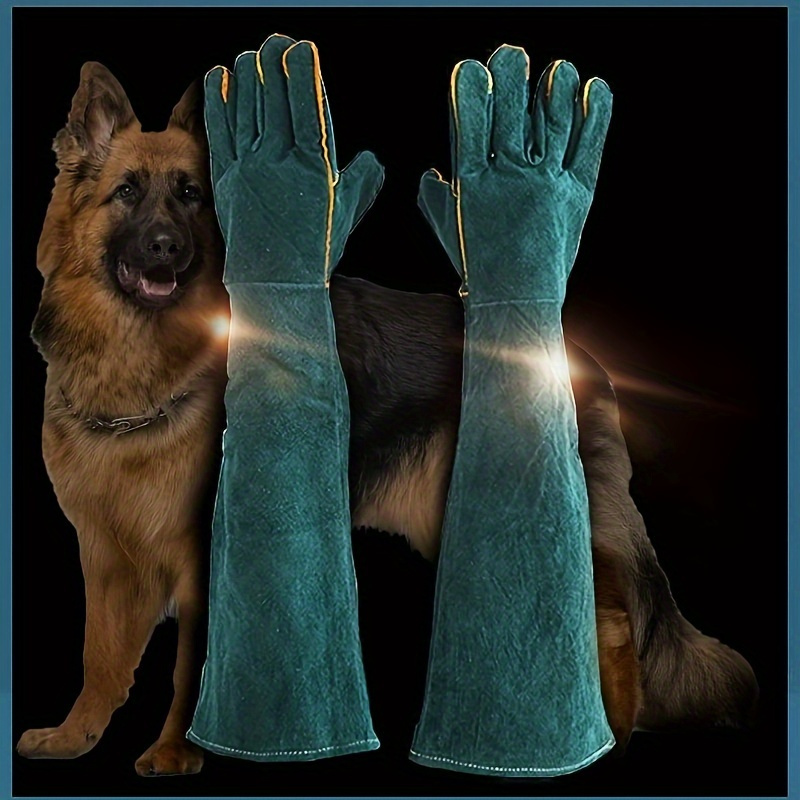 

1pc Anti-bite Glove, Cat Scratching, Dog Training, Thickened Outdoor Animal Pet Bathing, Cleaning And Massage Gloves For Dogs