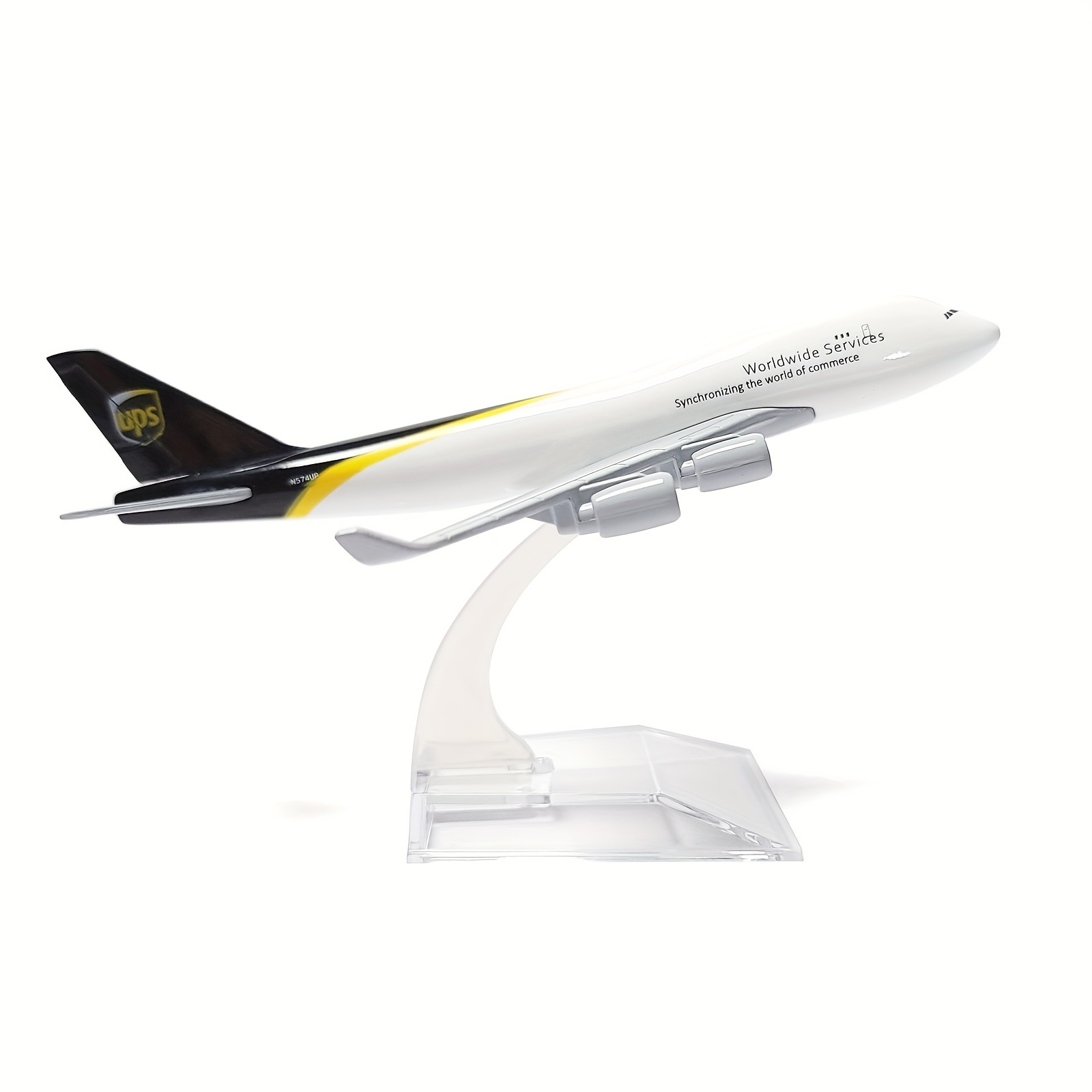

Boeing 747 Airplane Model Ups Aviation 5.9 Inch Metal Diecast Jumbo Airliner Model For Collection And Gift