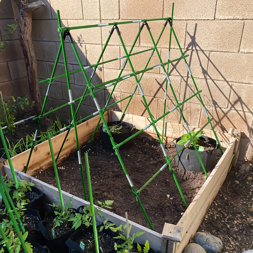 

Fiberglass Garden Trellis For Climbing Plants - Lawn Care And Gardening Tool, 1pc