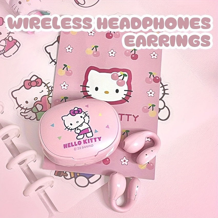 * * * Cute Wireless Earphones 3 Styles To Choose From High-quality Clip-on  Earphones Non-in-ear Small And Portable Smart Conne