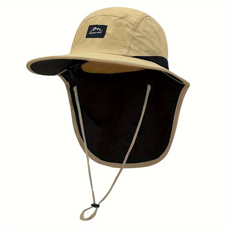 

1pc Flap Hats, 360 Degree Solar Uv Protection Sun Hat For Summer, Men And Women Sun Visor Cap For Fishing