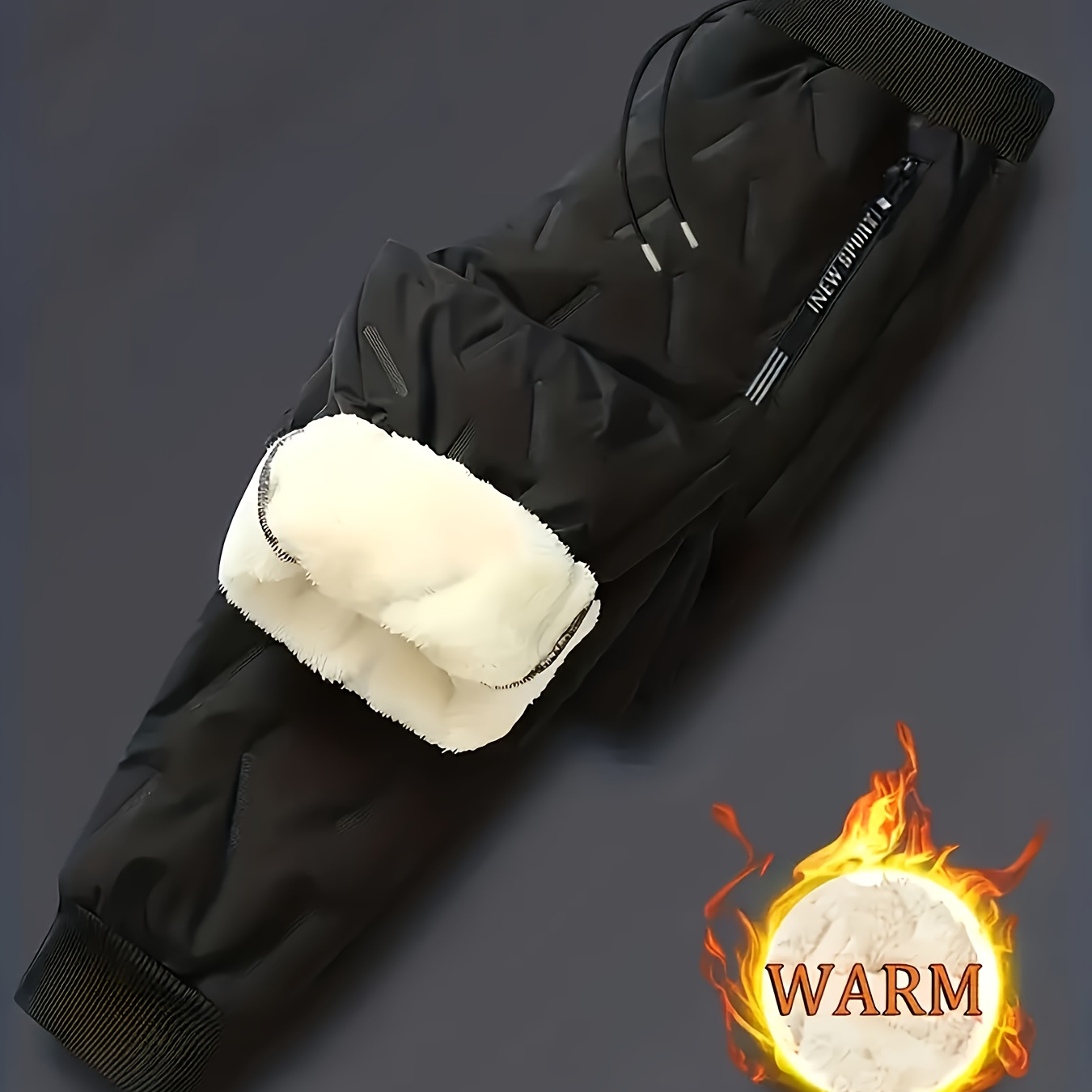 

's Windproof Ski Pants - , Drawstring Waist For &