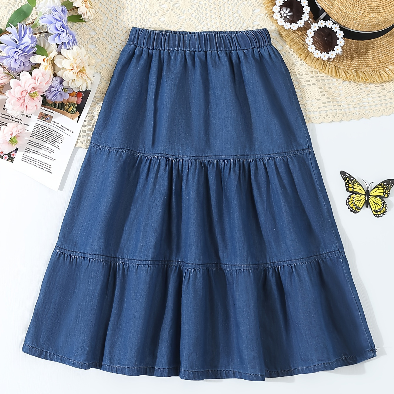 

Targeted Development Of Denim Skirts For Girls