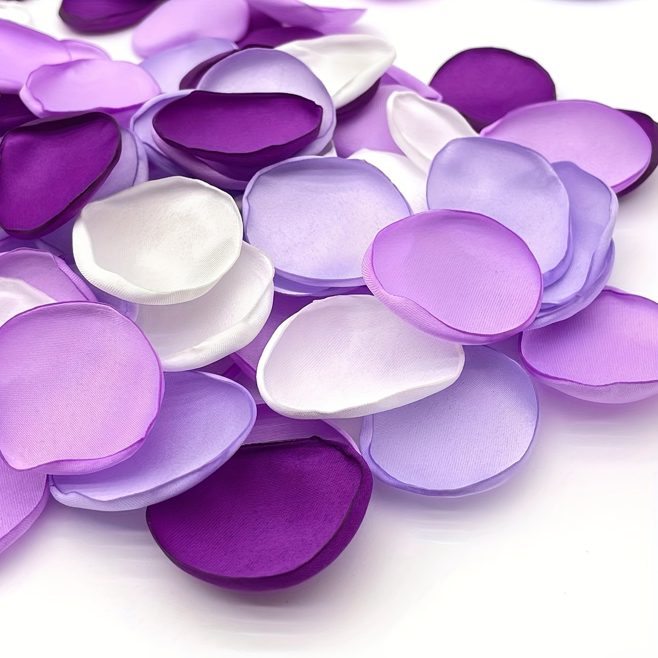 

Lavender Purple Silk Rose Petals, 150/300/450pcs - Wedding Decor, , & Table Centerpieces, Bridal Showers, Proposals & Romantic Nights