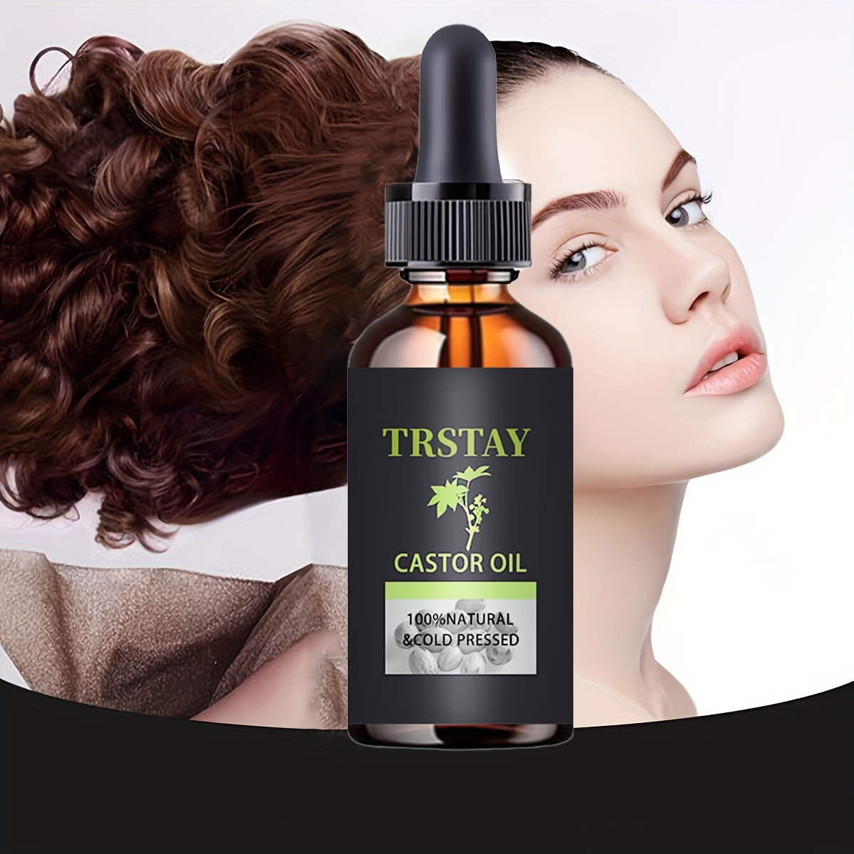 

Castor Oil, And Cold Pressed Castor Oil, Healthy Hair Penetrates Root To Tip, Hair Care Essential Oil