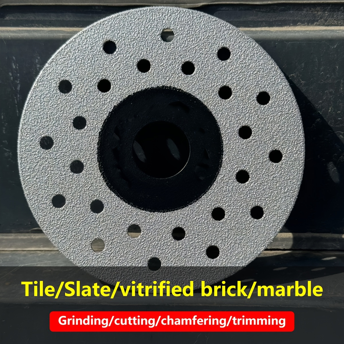 

Ultra-thin Ceramic Cutting & Grinding Disc Set For Tile, Marble, Glass - Dual-purpose Saw Blades For Precision Trimming And Chamfering