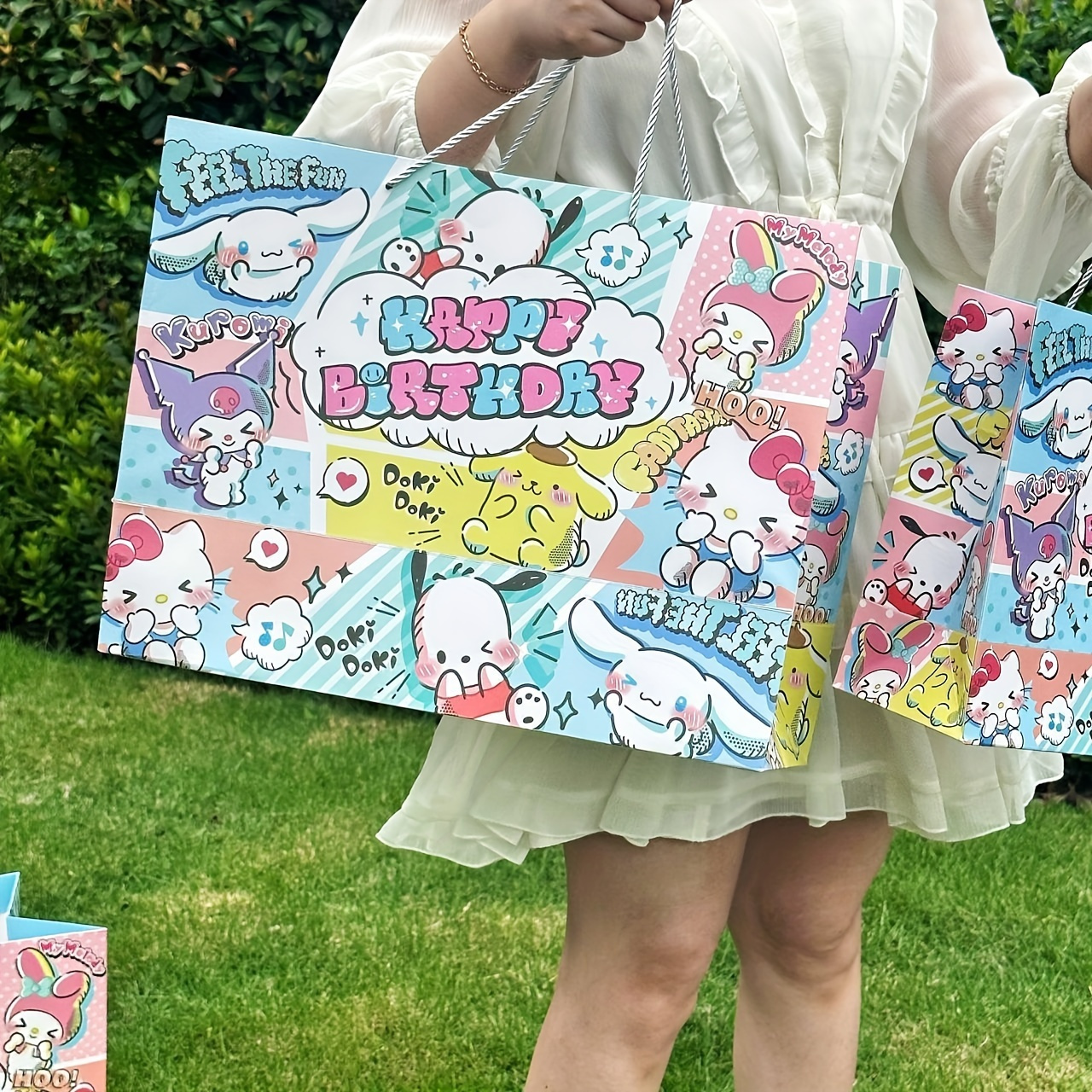 

Hellokitty Cute Cartoon Tote Bag - Perfect For Birthday Gifts, Shopping & Storage