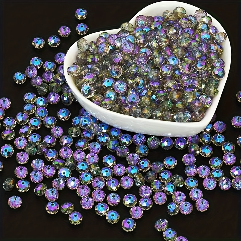 

6mm Austrian Quality Glass Beads With Sparkling Finish - Perfect For Diy Jewelry And Crafts