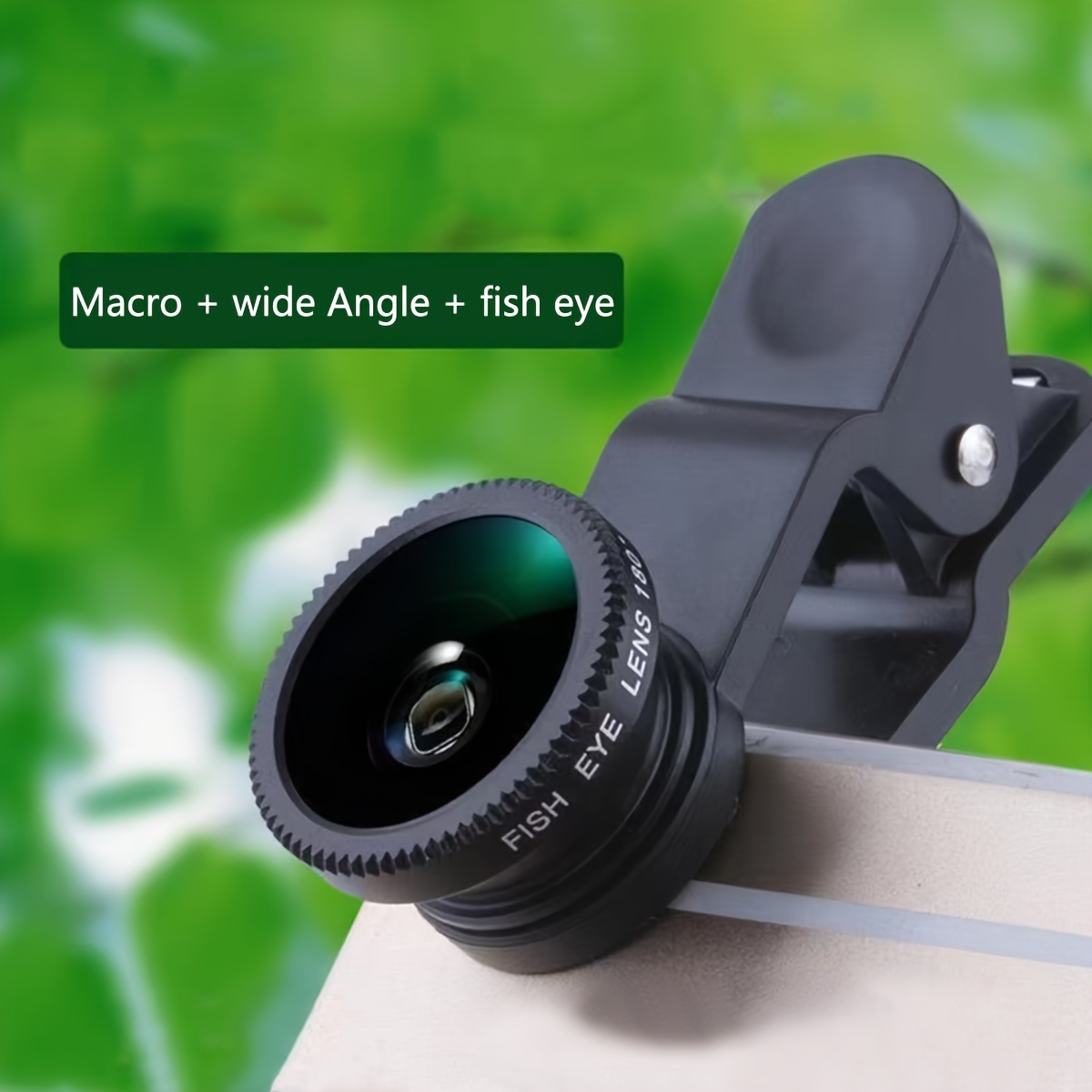 Capture Stunning Photos 3 in 1 Phone Fisheye Lens! - Temu