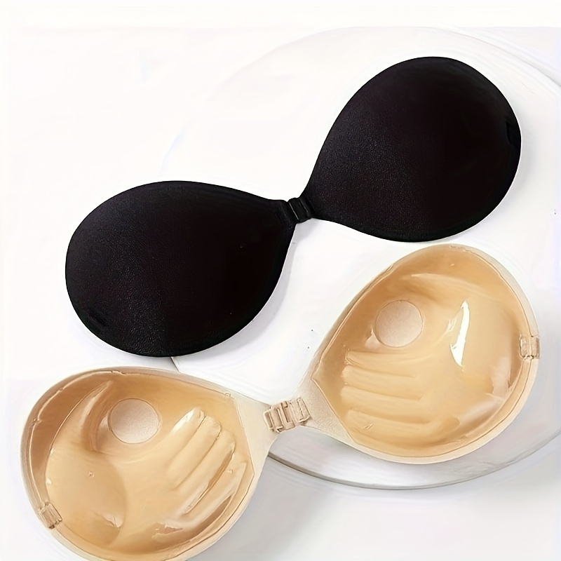 

1/2/4 Pairs Adhesive Bra Pasties, Invisible Silicone Push Up Nipple Pasties, Women's Lingerie & Underwear Accessories