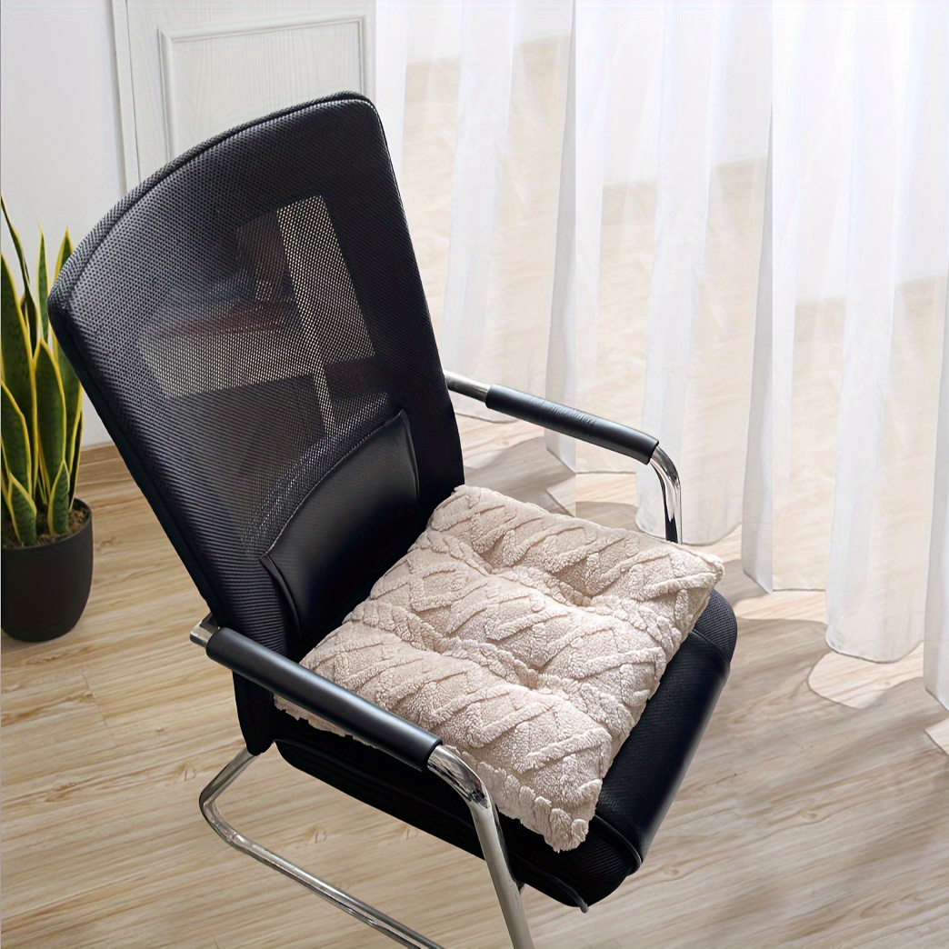Thickened Honeycomb Pattern Chair Cushion, Portable Sofa Cushions