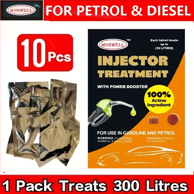 

Muswell Injector Treatment With : For And Petrol Saver