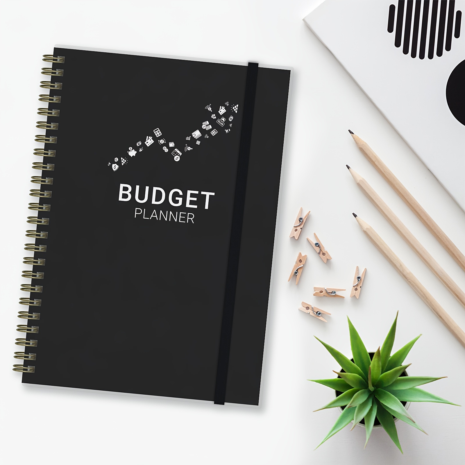 

1pc Budget Notebook For Savings Debt Expense Tracking, Budget Planner,monthly Bill Planner,get Your Finances Organized,managed Effectively, 101 Sheets, 8.5*6 Inches