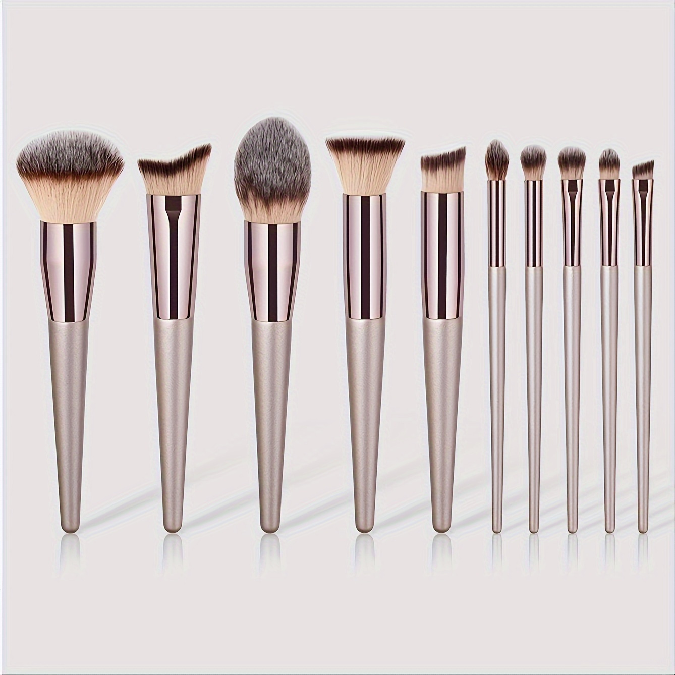 

10pcs/set Professional Multi-functional Makeup Brushes Makeup Kit, Foundation Brush, Powder Concealers Eye Shadows Blush Make Up Brushes