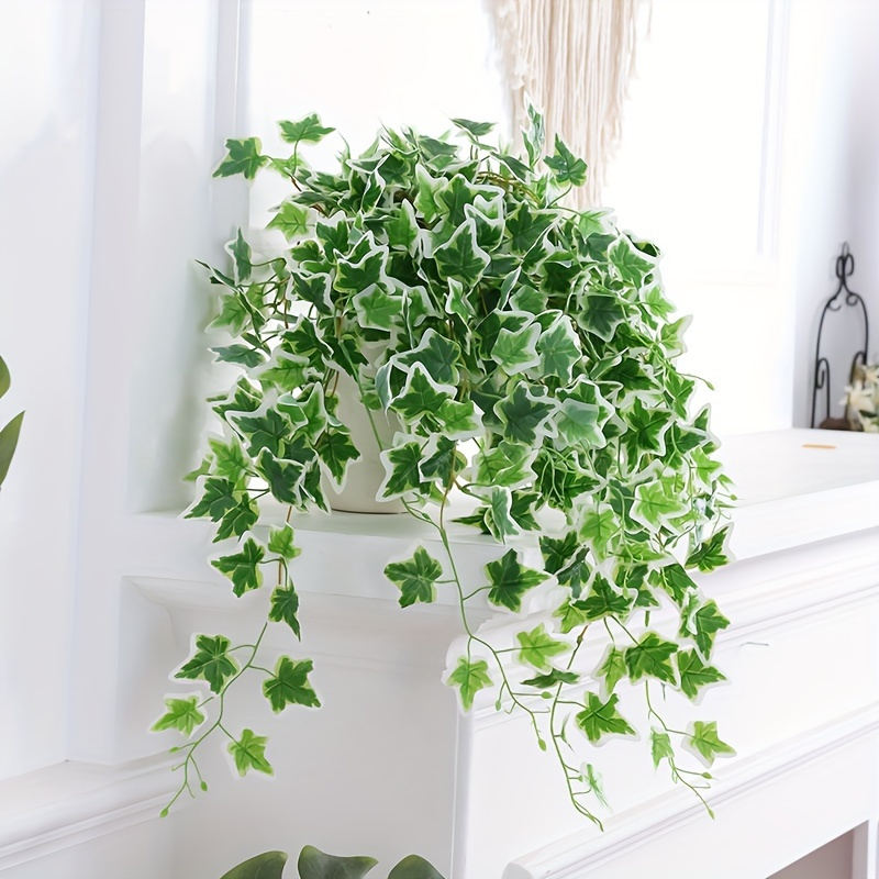 

1pc 70cm/27.56in Artificial Ivy Hanging - For : Suitable For , , Dining Table, Entryway, Office Desk, Wedding Decoration, And - Plastic - No Container Included