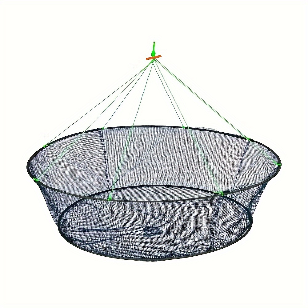 1pc Portable Foldable Fishing Net for Catching Fish, Shrimp, and Crab -  Durable and Reusable Fishing Tackle