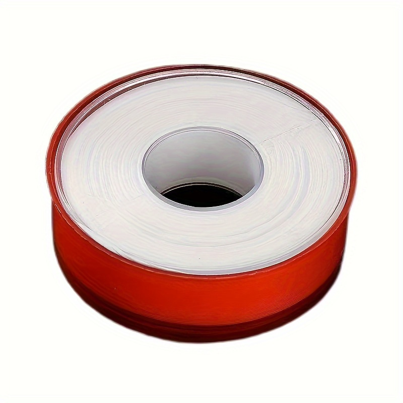 

1pc Ptfe White Plumber Teflon Pipe Sealing Tape, Flexible Sealing Tape, Waterproof Extra Long Extra Wide (0.69 X 787 Inch 1 Roll)/ (17mm X 20m 1 Roll)