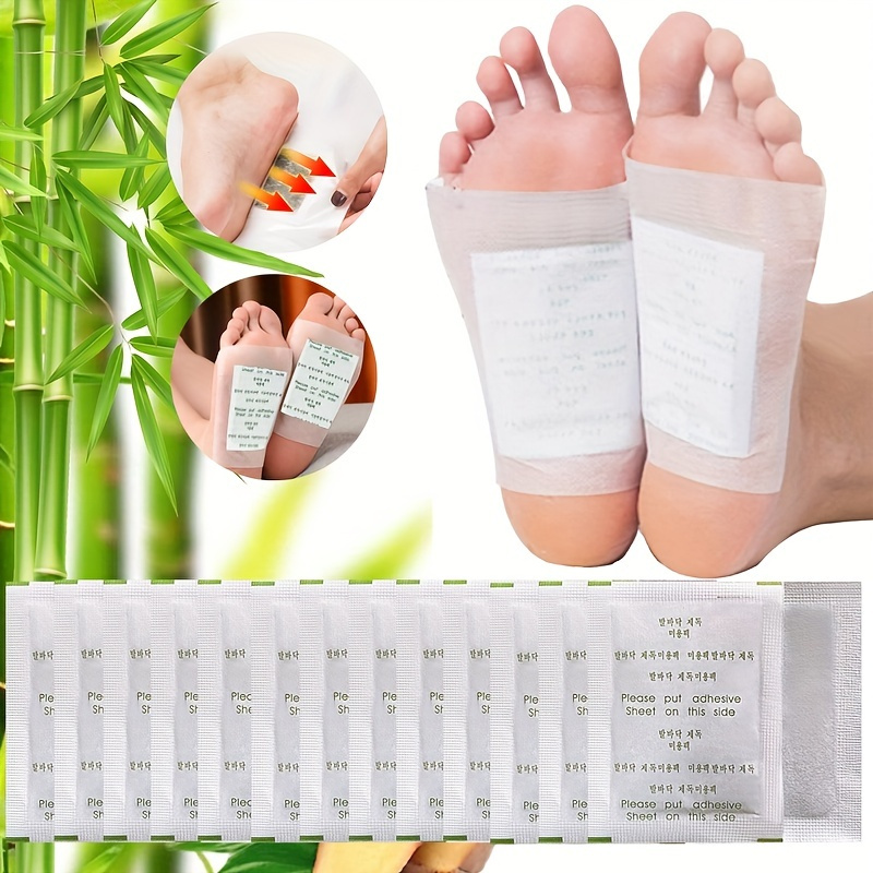 

10/50/100pcs, Natural Wormwood Foot Patch For Relaxation Deep Cleaning Foot Patches Self Adhesive Foot Patches