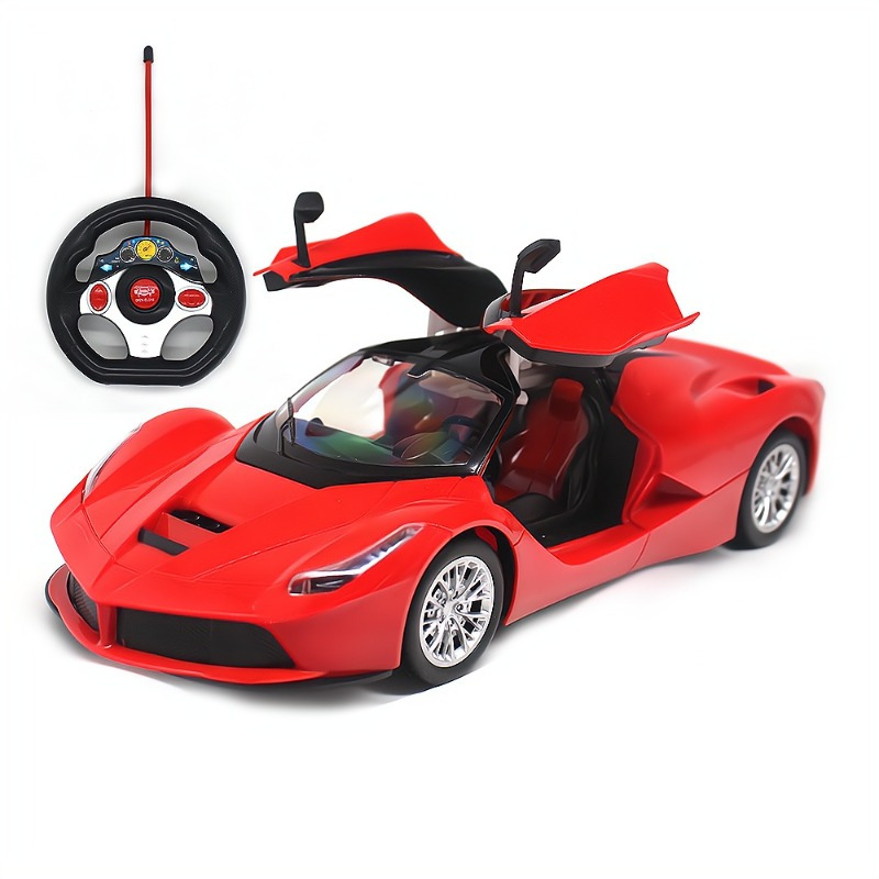 

Electric Rc Car Remote Control Cars, Machines On Radio Control Vehicle Toys For Boys Door Can Open Christmas Halloween Thanksgiving Gifts