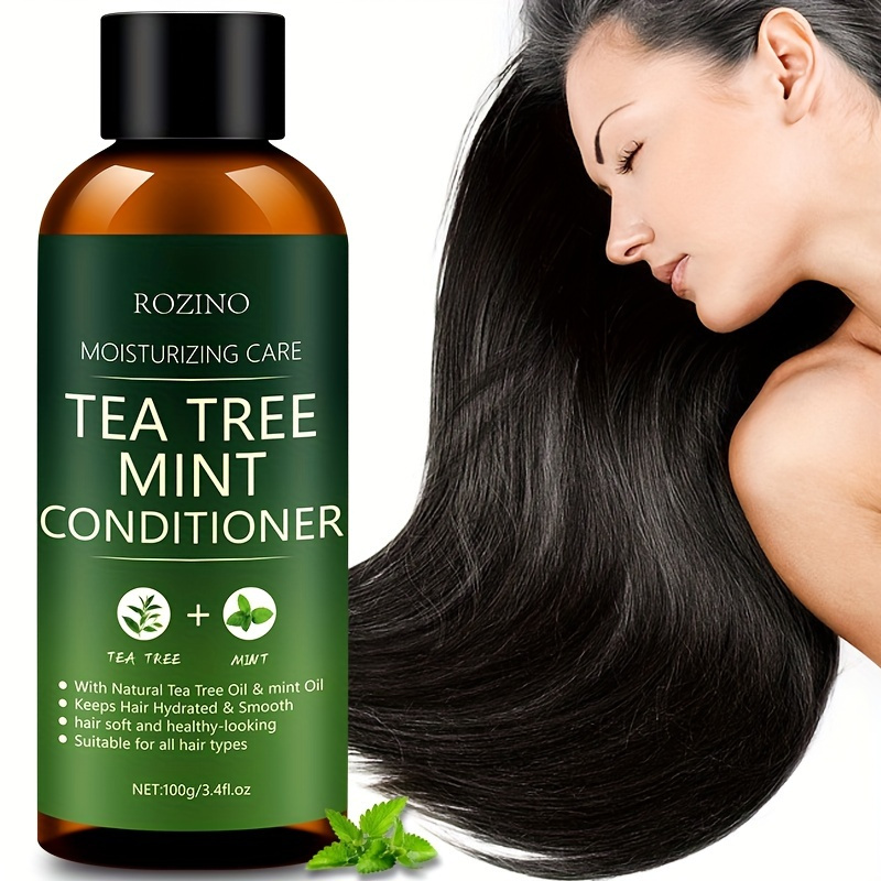 

100g Tea Tree Mint Deep Hair Conditioner, Contains Tea Tree Extract, Repairs Split Ends, Keep Hair Hydrated And Smooth, Healthy Hair Conditioner