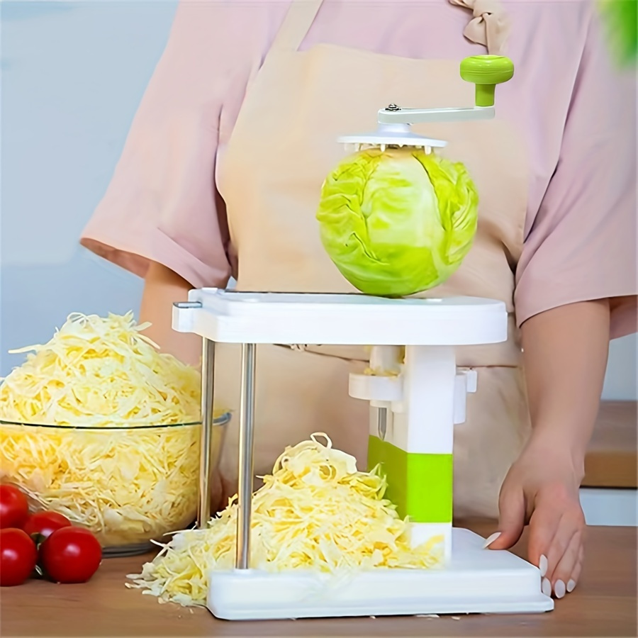 Professional Cabbage Shredder & Slicer for Finely Cut Sauerkraut & Vegetables