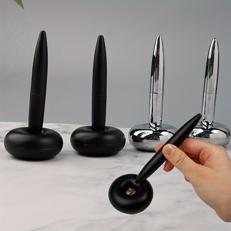 

1pc,magnetic Levitation Desk Pen Front Desk Ballpoint Pen Office Ballpoint Pen Ornament Ballpoint Pen Can Stand Upright Ballpoint Pen Counter Ballpoint Pen Hotel Ballpoint Pen