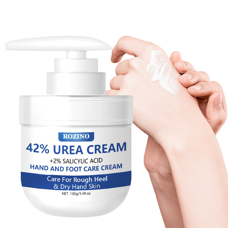 

100g 42% Urea Cream + 2% Salicylic Acid,hand And Foot Care Cream For Rough Heel Moisturizer & Rehydrate - For Thick, Rough, Dry Skin - For Feet, Elbows And Hands,christmas Gift For Men And Women