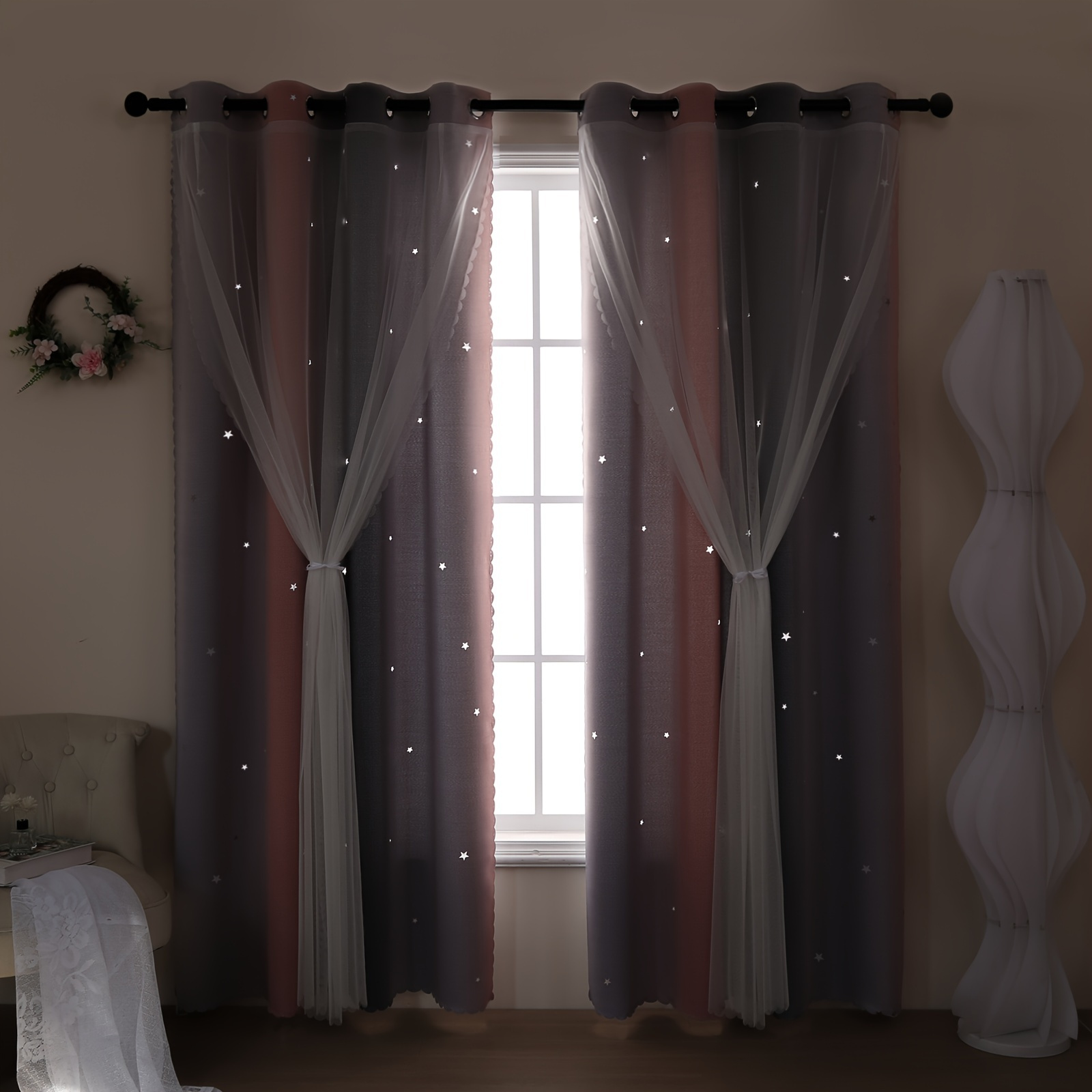 

1pc Curtain Cloth Curtain Curtain Ofr