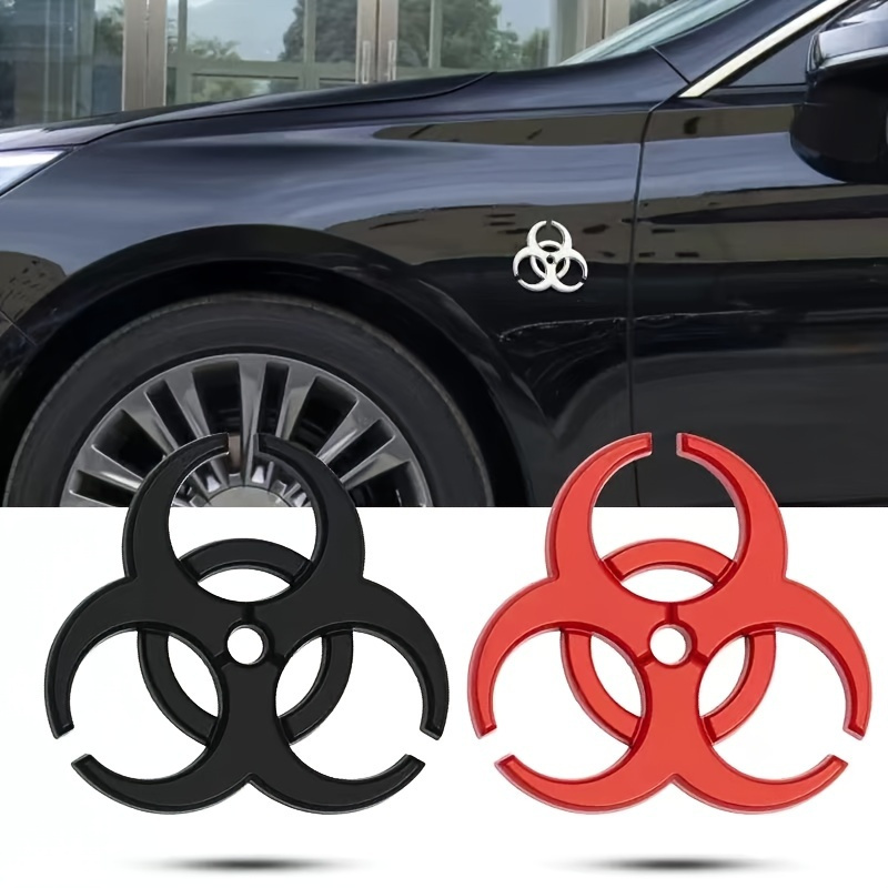 Logo insigne emblème chromé de carrosserie et aile auto adhésif 3D DRAGON