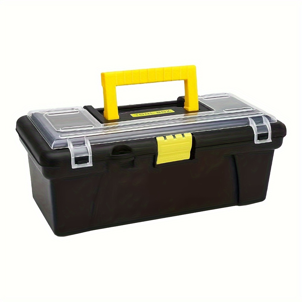 1pc Portable Multifunctional Tool Storage Box For Tool Storage Pp Thickened  Resistant To Impact And Fall For Multiple Scenarios Warehouse Tools  Household Hardware Storage And Car Storage - Tools & Home Improvement 