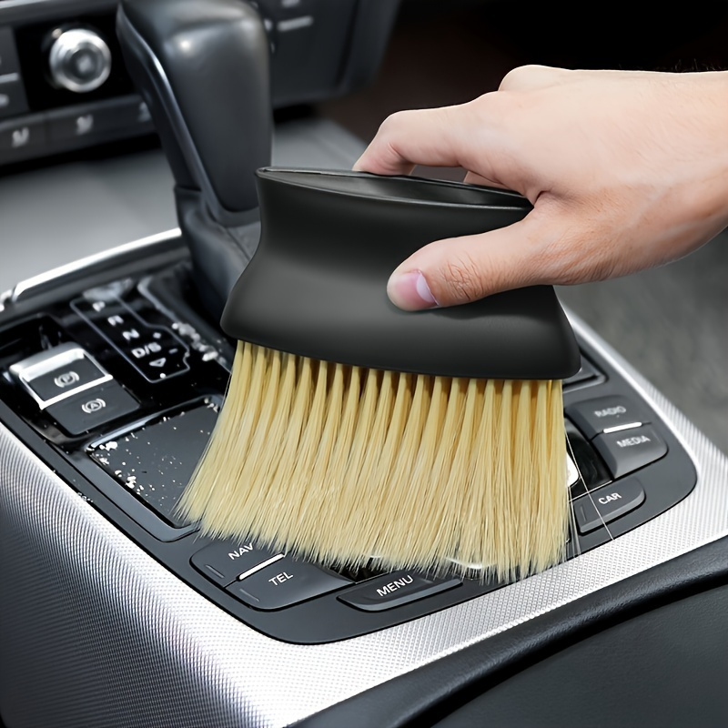 Car Interior Cleaning Brush Center Console Cleaning Brush Air Conditioning  Outlet Cleaning Brush Car Cleaning Accessories - AliExpress