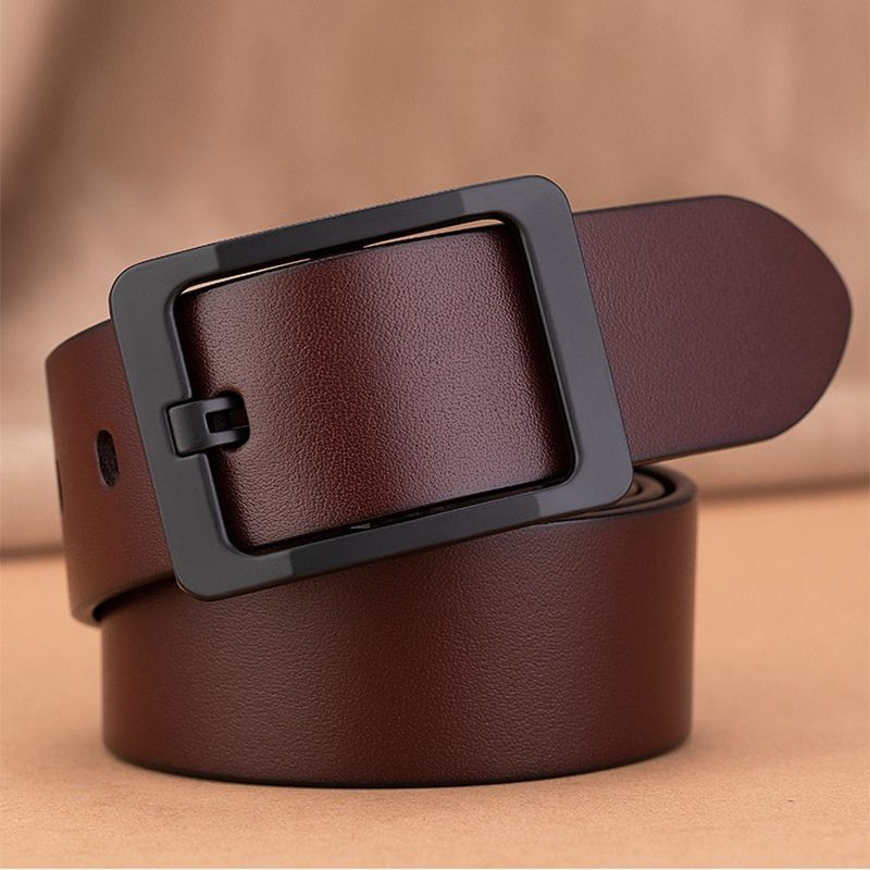 

Leather Belt With Alloy - , Standard Size