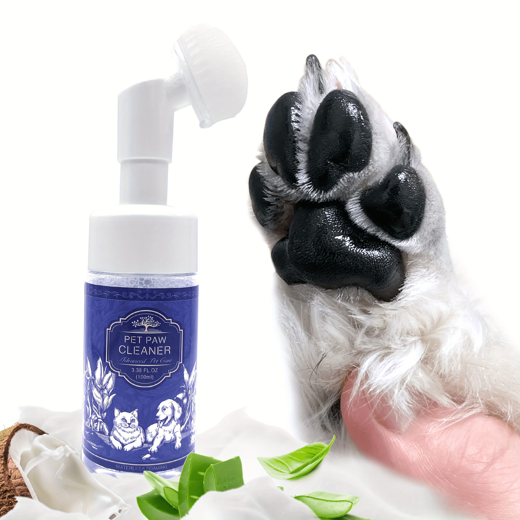 Easyclean Pet Paw Cleaner No More Dirty Paws! Waterless Foam - Temu