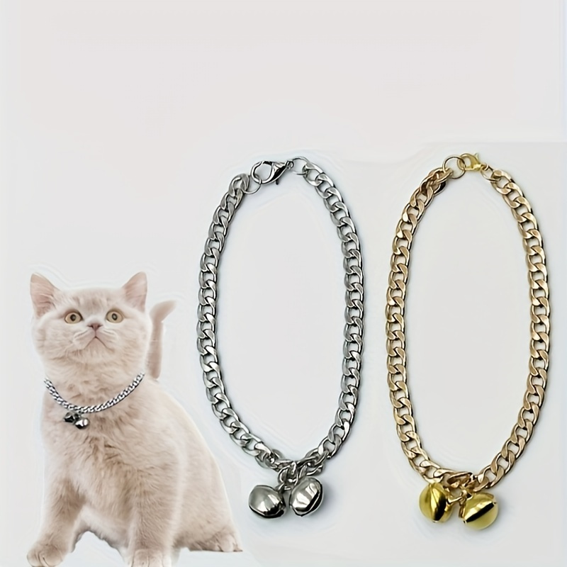 

Adjustable Cat And Dog Decorative Necklace With Bells, Various Sizes Of Dog And Cat Neck Accessories