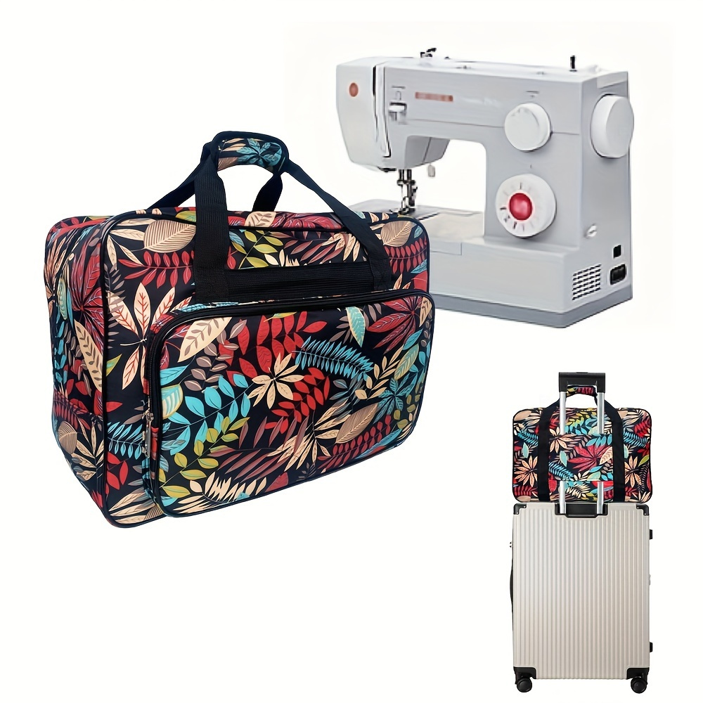 Sewing Machine Case Cover With Convenient Pockets Storage - Temu