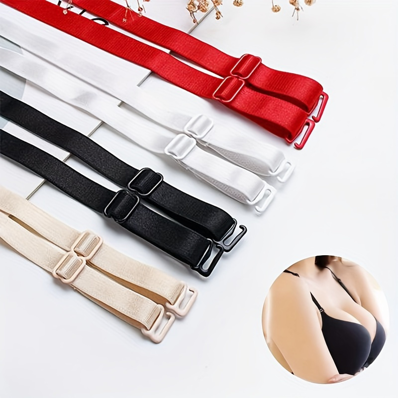 KESYOO Good 12pcs fixed extension buckle Bra Extensions dress shoulder  Strap Non Slip Bra Strap womens bras Bra Belt Replacement Bra Shoulder  Straps non-slip extension band Miss at  Women's Clothing store