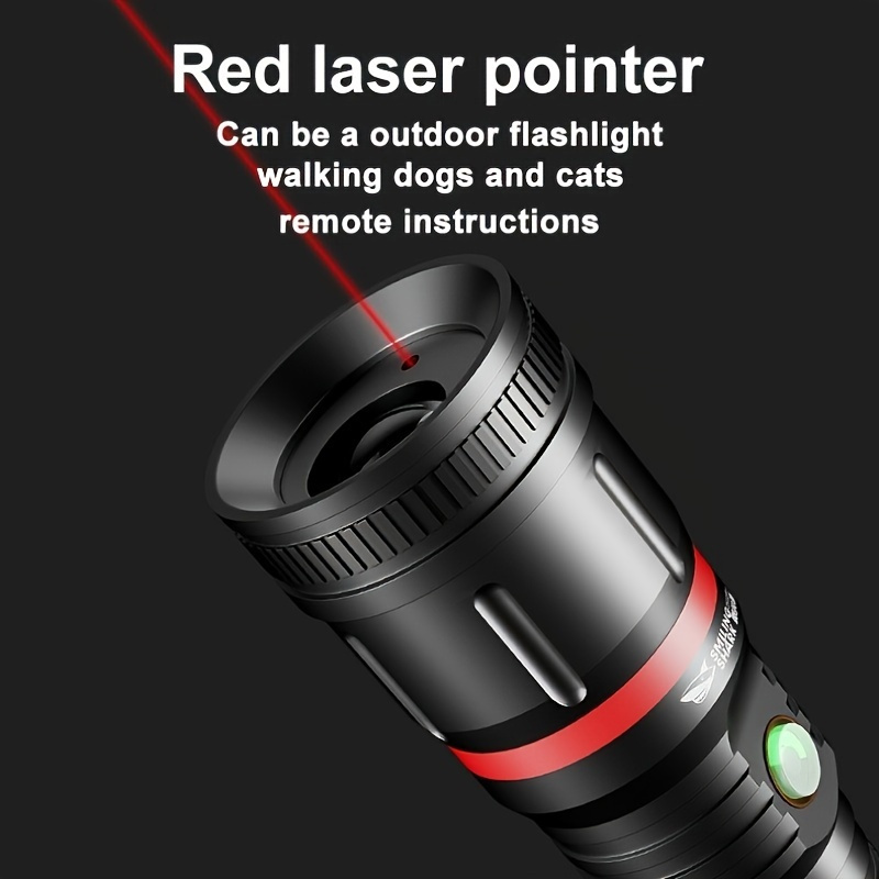 

Smilingshark E221 Super Bright Flashlight, Led Rechargeable Torchlight, Zoomable Waterproof Torch, Perfect For Outdoor Architecture Explosionproof Engineering Security Patrol