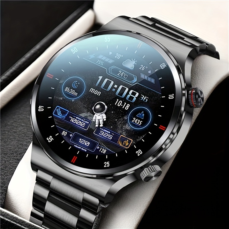 

2023 New Wireless Call Smart Watch Men Full Touch Screen Sports Fitness Watch Wireless Watch Is Suitable For Android Ios Smart Watch