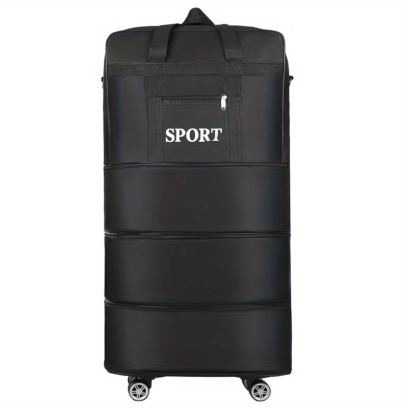 

Extra-large Foldable Wheeled Travel Storage Suitcase For Business, Study Abroad, Tourism, Versatile Storage Moving Bag