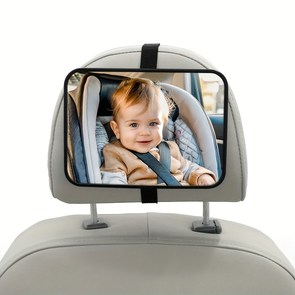 

Shatterproof Safety And Crash Tested Seat Mirror For Rear Infant With Wide View