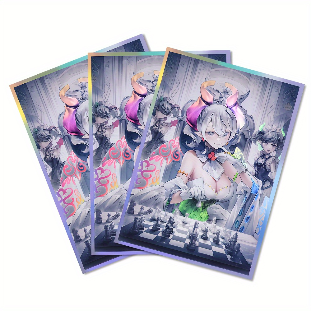 50pcs of 63*90mm sleeves suitable for ptcg game cards and anime game  collectible cards, designed for japanese-sized cards - toys & games - Temu  Morocco