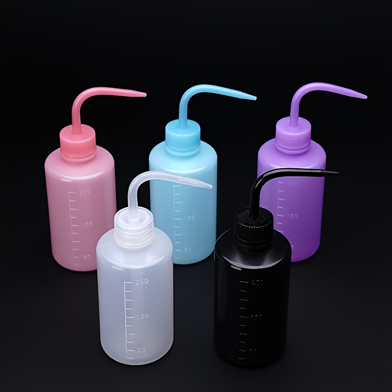 

Tattoo Wash Bottle Squeeze Dispenser - 150ml/250ml/500ml Set, Plastic Bottles For Safe Tattoo Cleaning, Multipurpose Tattoo Supply Irrigation Tools, Ink/essential Oil Application, No Power Needed