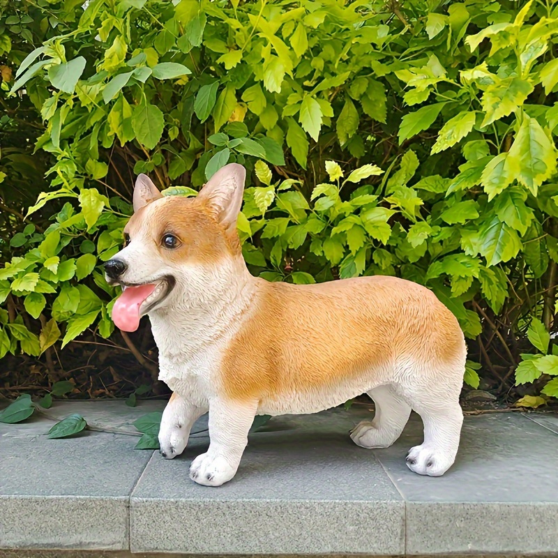 Pure Copper Welsh Corgi Puppy Miniature Figurines Solid - Temu Canada