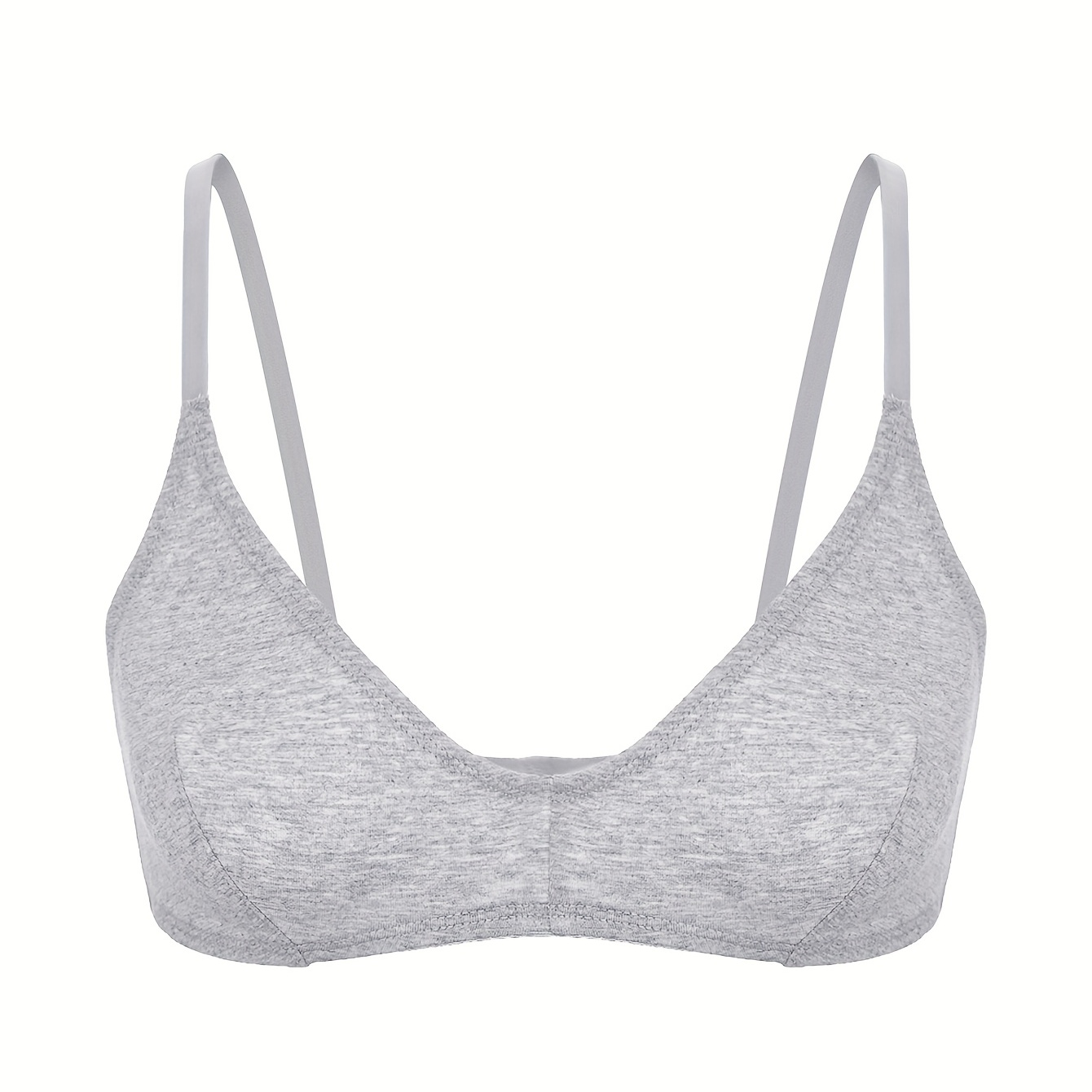 Calvin Klein Girls Molded Bra 2 Pack, Heather Grey/Black, Small :  : Clothing, Shoes & Accessories
