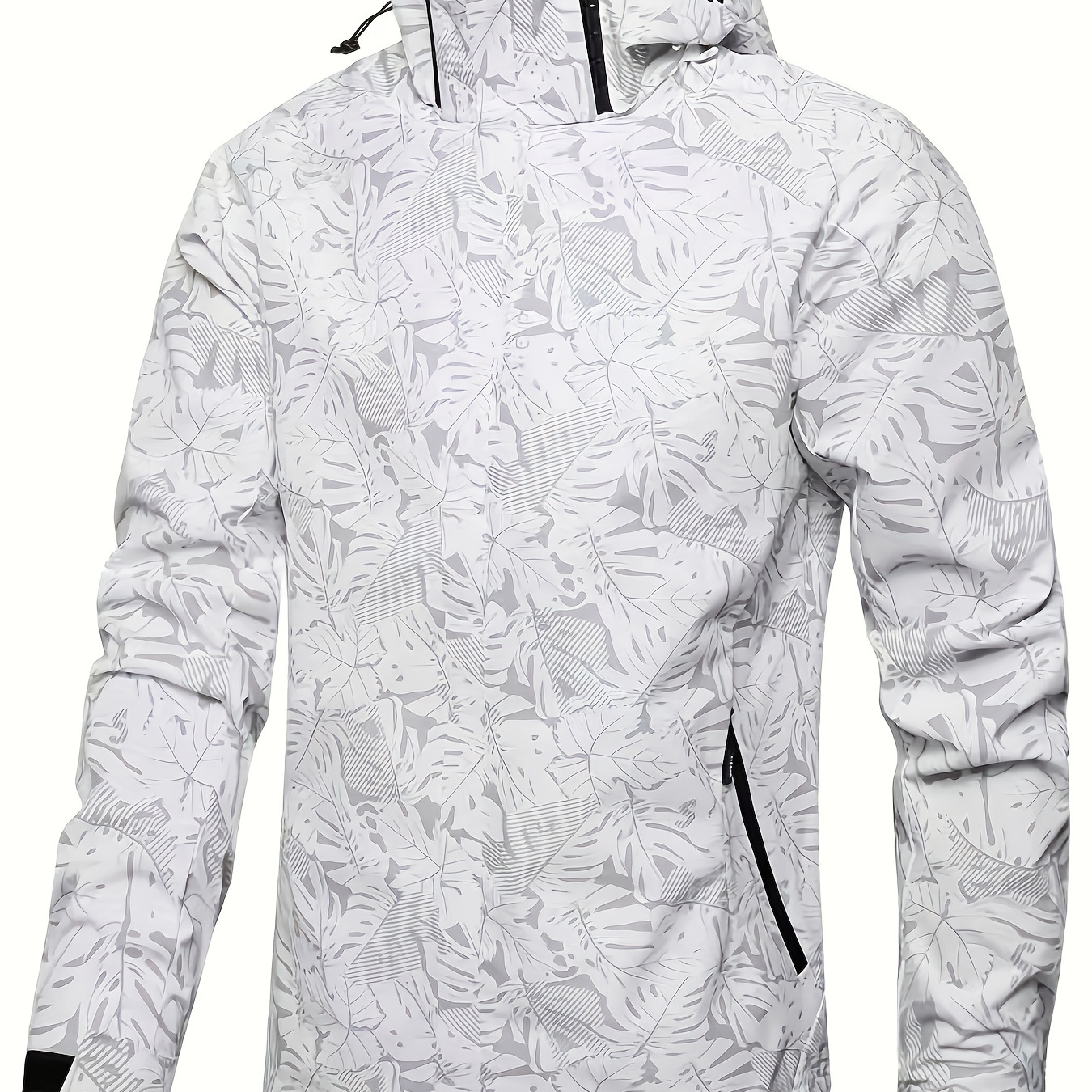 

And 's Windbreaker , Hooded Zip Up Detachable And Zippered , Suitable For & Fall